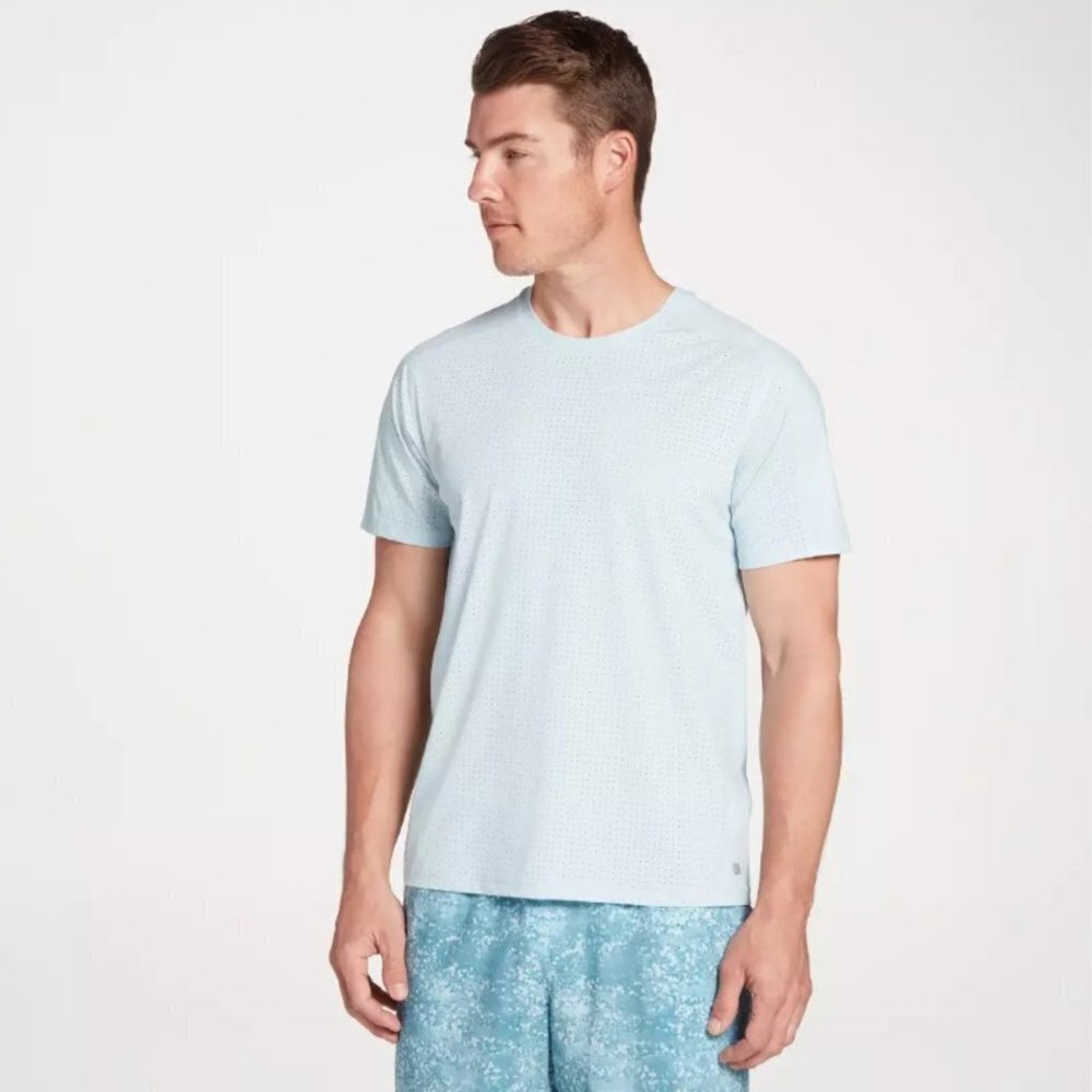 VRST Men's Light Sky Enthusiast Running Tee